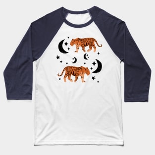 Tiger Moon Baseball T-Shirt